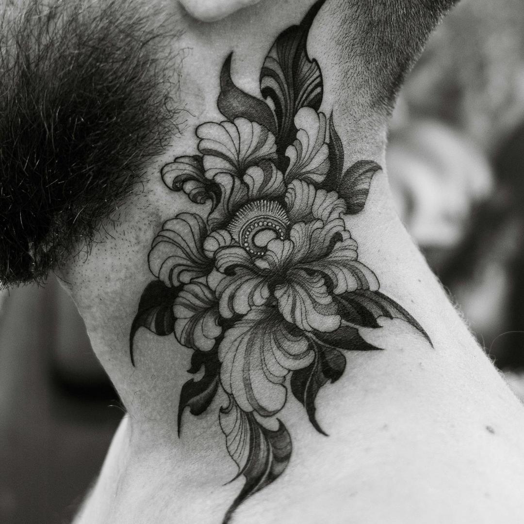 Blackwork dotwork